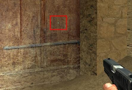 Как сделать прицел точку в CSS